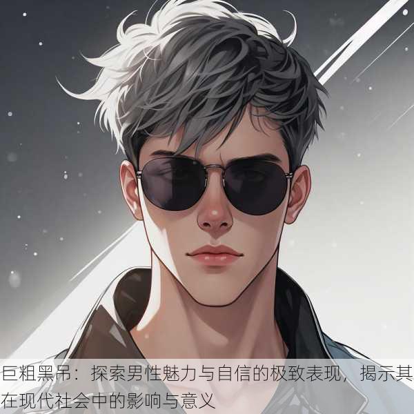 巨粗黑吊:探索男性魅力与自信的极致表现,揭示其在现代社会中的影响与意义