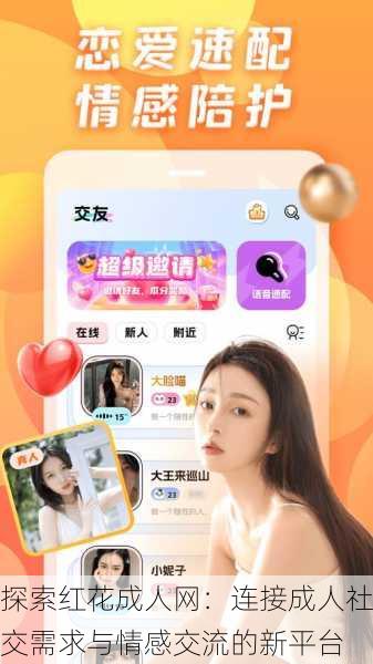 探索红花成人网:连接成人社交需求与情感交流的新平台