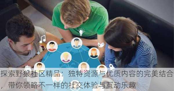 探索野狼社区精品:独特资源与优质内容的完美结合,带你领略不一样的社交体验与互动乐趣
