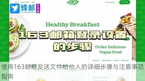 使用163邮箱发送文件给他人的详细步骤与注意事项指南