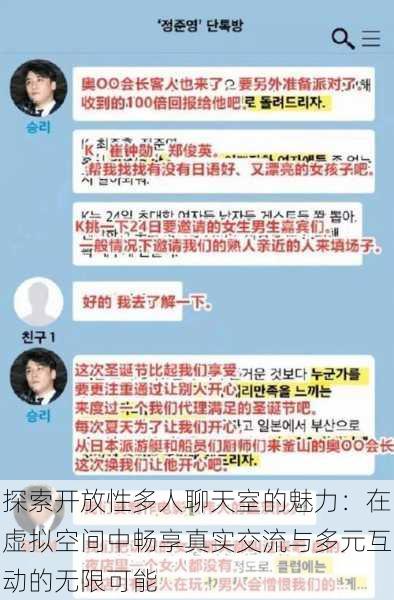 探索开放性多人聊天室的魅力：在虚拟空间中畅享真实交流与多元互动的无限可能
