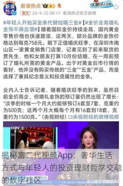 揭秘富二代视频App:奢华生活方式与年轻人的投资理财哲学交融的数字社区