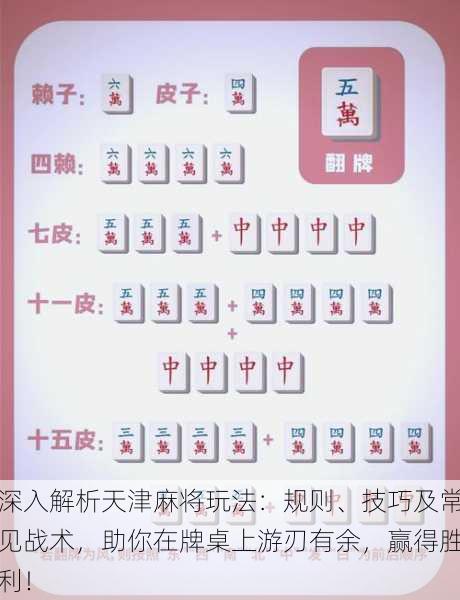 深入解析天津麻将玩法：规则、技巧及常见战术，助你在牌桌上游刃有余，赢得胜利！