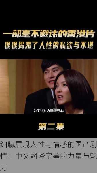 细腻展现人性与情感的国产剧情:中文翻译字幕的力量与魅力
