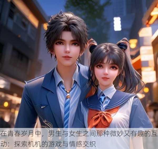 在青春岁月中，男生与女生之间那种微妙又有趣的互动：探索机机的游戏与情感交织