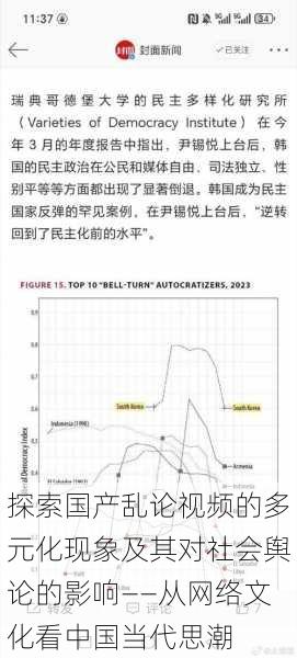 探索国产乱论视频的多元化现象及其对社会舆论的影响——从网络文化看中国当代思潮