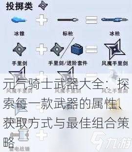 元气骑士武器大全：探索每一款武器的属性、获取方式与最佳组合策略