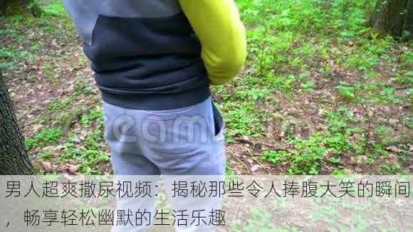 男人超爽撒尿视频:揭秘那些令人捧腹大笑的瞬间,畅享轻松幽默的生活乐趣