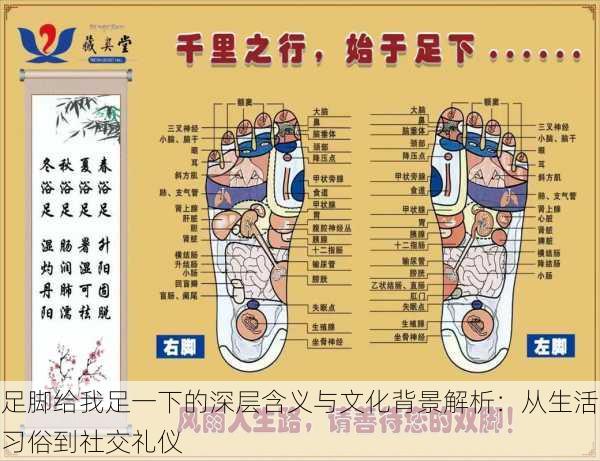 足脚给我足一下的深层含义与文化背景解析:从生活习俗到社交礼仪
