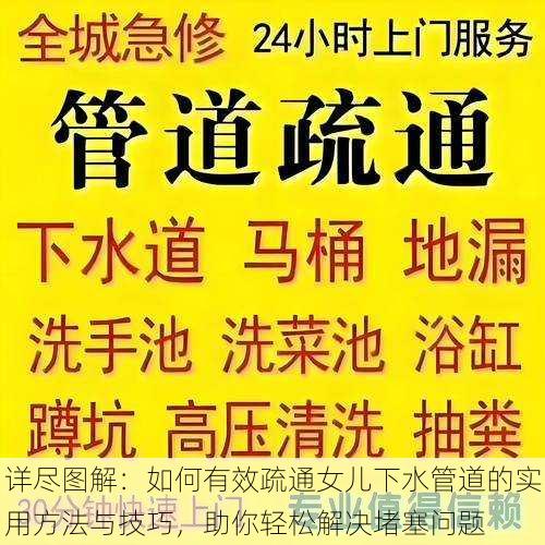 详尽图解:如何有效疏通女儿下水管道的实用方法与技巧,助你轻松解决堵塞问题