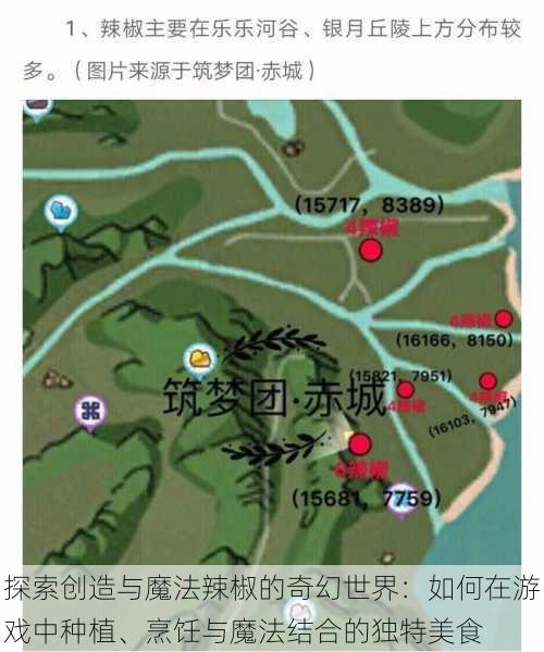 探索创造与魔法辣椒的奇幻世界:如何在游戏中种植、烹饪与魔法结合的独特美食