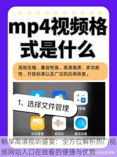畅享高清视听盛宴:全方位解析热门视频网站入口在线看的便捷与优势