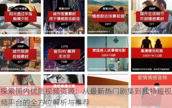 探索国内优质视频资源：从最新热门剧集到独特短视频平台的全方位解析与推荐