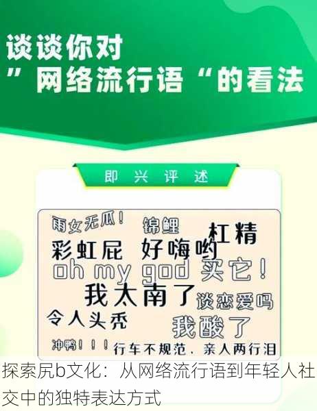 探索尻b文化:从网络流行语到年轻人社交中的独特表达方式