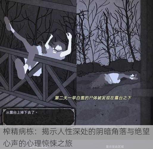 榨精病栋:揭示人性深处的阴暗角落与绝望心声的心理惊悚之旅