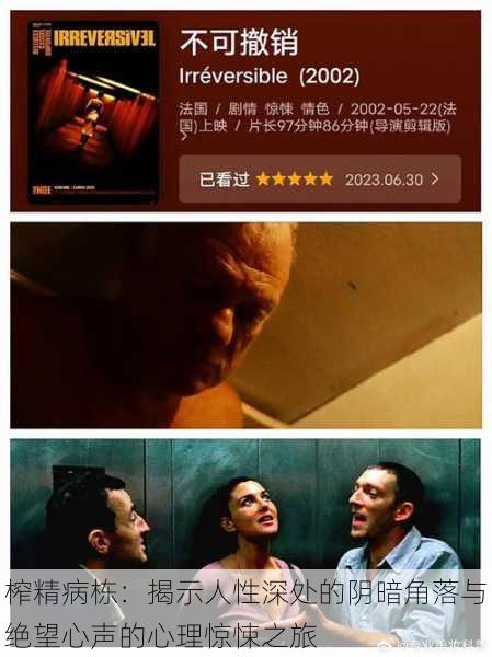 榨精病栋:揭示人性深处的阴暗角落与绝望心声的心理惊悚之旅