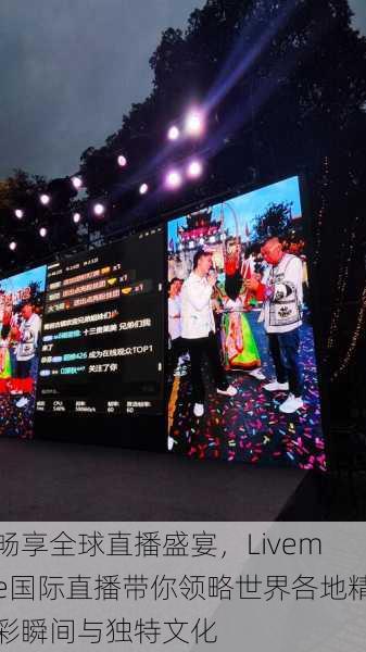 畅享全球直播盛宴,Liveme国际直播带你领略世界各地精彩瞬间与独特文化