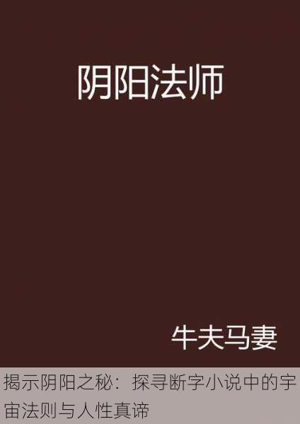 揭示阴阳之秘:探寻断字小说中的宇宙法则与人性真谛