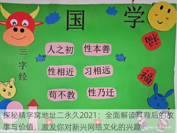 探秘精字窝地址二永久2021：全面解读其背后的故事与价值，激发你对新兴网络文化的兴趣