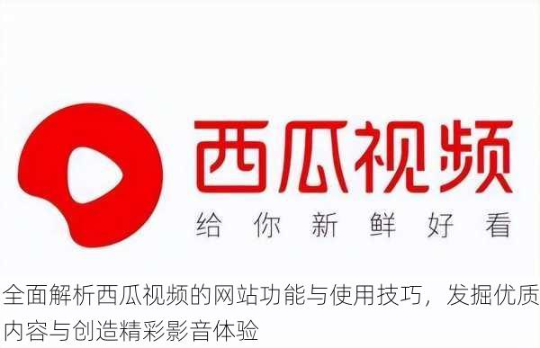 全面解析西瓜视频的网站功能与使用技巧，发掘优质内容与创造精彩影音体验