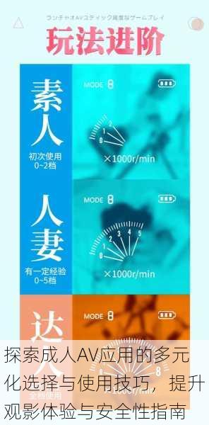 探索成人AV应用的多元化选择与使用技巧,提升观影体验与安全性指南