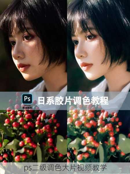 ps二级调色大片视频教学