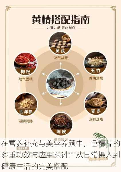 在营养补充与美容养颜中,色精片的多重功效与应用探讨:从日常摄入到健康生活的完美搭配
