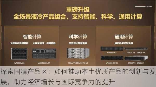 探索国精产品区：如何推动本土优质产品的创新与发展，助力经济增长与国际竞争力的提升