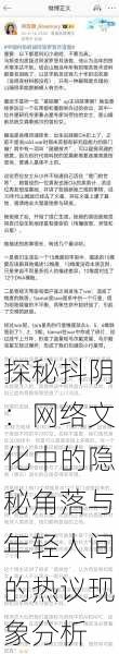 探秘抖阴：网络文化中的隐秘角落与年轻人间的热议现象分析