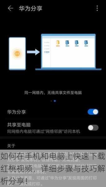 如何在手机和电脑上快速下载红桃视频,详细步骤与技巧解析分享!