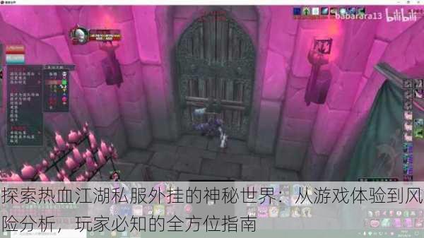 探索热血江湖私服外挂的神秘世界:从游戏体验到风险分析,玩家必知的全方位指南