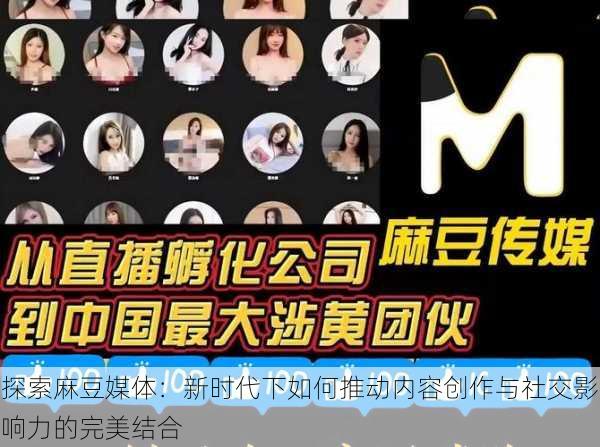 探索麻豆媒体:新时代下如何推动内容创作与社交影响力的完美结合