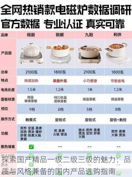 探索国产精品一级二级三级的魅力:品质与风格兼备的国内产品选购指南
