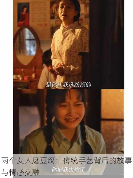两个女人磨豆腐:传统手艺背后的故事与情感交融