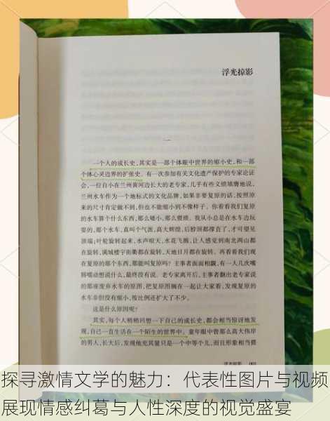 探寻激情文学的魅力:代表性图片与视频展现情感纠葛与人性深度的视觉盛宴