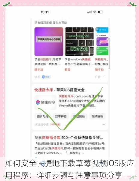 如何安全快捷地下载草莓视频iOS版应用程序：详细步骤与注意事项分享