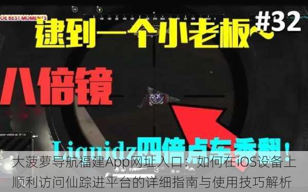 大菠萝导航福建App网址入口:如何在iOS设备上顺利访问仙踪进平台的详细指南与使用技巧解析