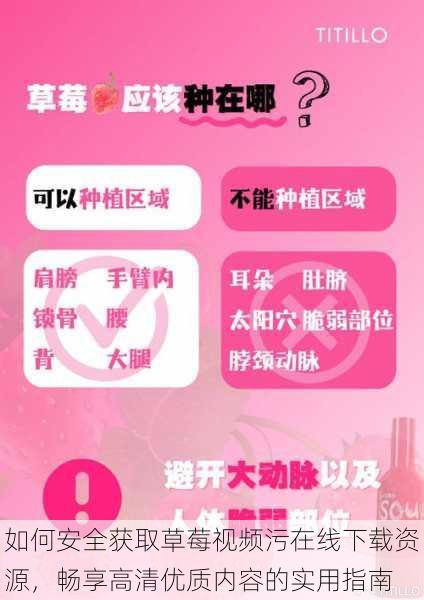 如何安全获取草莓视频污在线下载资源,畅享高清优质内容的实用指南