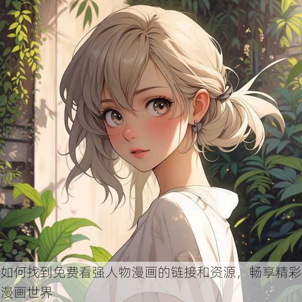 如何找到免费看强人物漫画的链接和资源,畅享精彩漫画世界