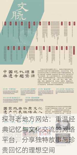 探寻老地方网站:重温经典记忆与文化交流的网络平台,分享独特故事与珍贵回忆的理想空间