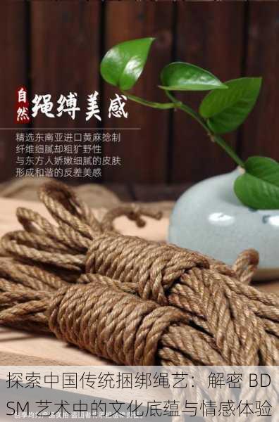 探索中国传统捆绑绳艺:解密 BDSM 艺术中的文化底蕴与情感体验