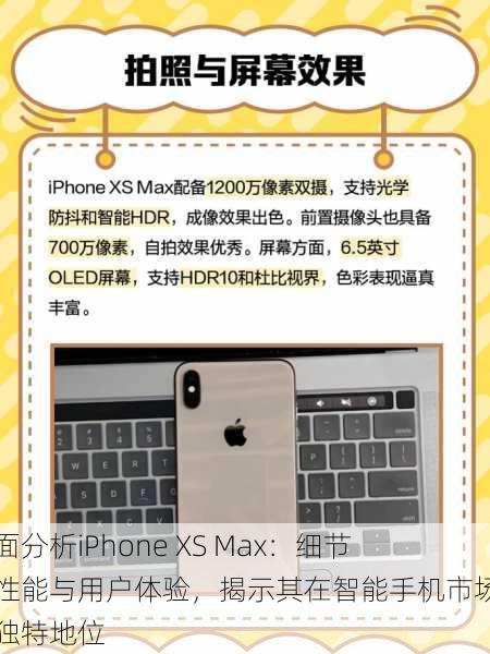 全面分析iPhone XS Max:细节、性能与用户体验,揭示其在智能手机市场中的独特地位