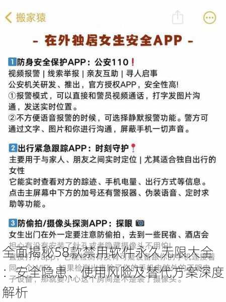全面揭秘58款禁用软件永久无限大全:安全隐患、使用风险及替代方案深度解析