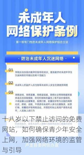 十八岁以下禁止访问的免费网站,如何确保青少年安全上网,加强网络环境的监管与引导