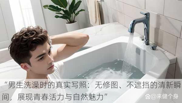 “男生洗澡时的真实写照:无修图、不遮挡的清新瞬间,展现青春活力与自然魅力”