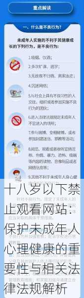 十八岁以下禁止观看网站：保护未成年人心理健康的重要性与相关法律法规解析