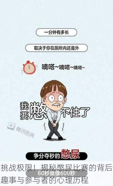 挑战极限!揭秘憋尿比赛的背后趣事与参与者的心理历程