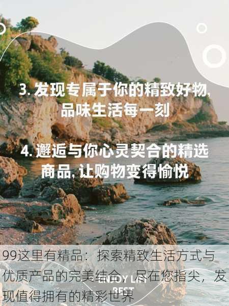 99这里有精品：探索精致生活方式与优质产品的完美结合，尽在您指尖，发现值得拥有的精彩世界