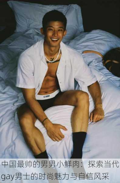中国最帅的男男小鲜肉:探索当代gay男士的时尚魅力与自信风采