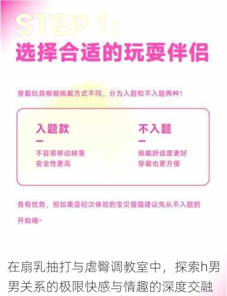在扇乳抽打与虐臀调教室中,探索h男男关系的极限快感与情趣的深度交融